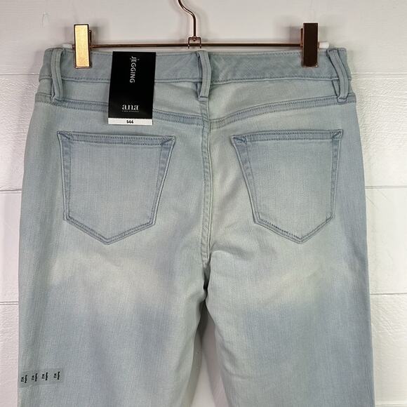 ANA Light Spring Wash Stretchy Mid Rise‎ Super Skinny Jegging Pants Size 27/4 - Picture 3 of 12
